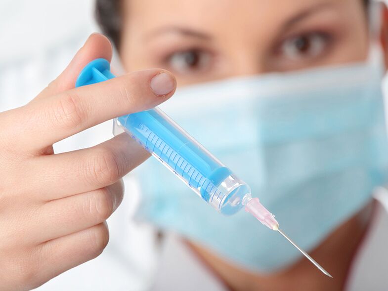 Antibióticos e injeções