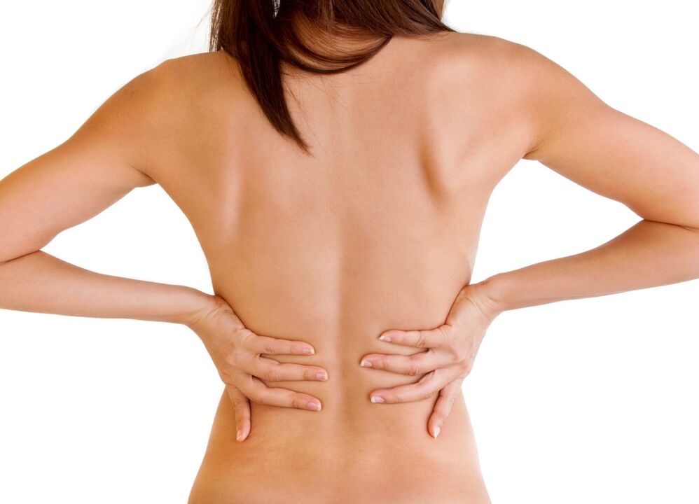dor nas costas com osteocondrose da região torácica
