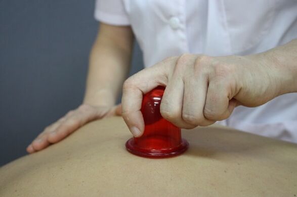 massagem com ventosas para osteocondrose espinhal